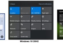 Windows 10操作中心设计即将升级:融入Windows 10X元素-有卡有网