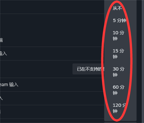 steam怎么设置手柄待机时间