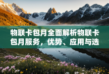 物联卡包月全面解析物联卡包月服务,优势、应用与选择指南-有卡有网