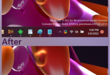 微软 Win11 预览版上线极简任务栏-有卡有网