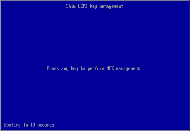 Ventoy安全启动设置Secure Boot