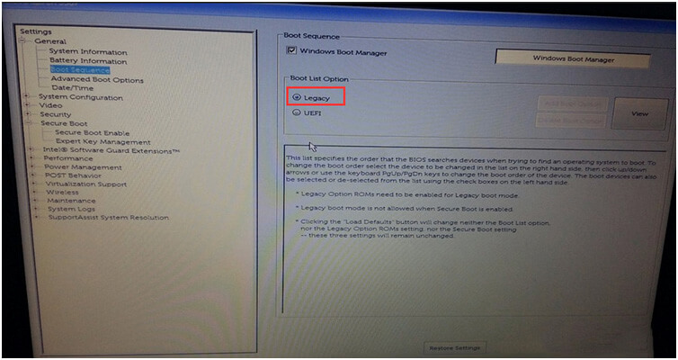 Dell笔记本重装系统,戴尔电脑Win10改Win7