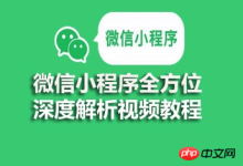 微信小程序全方位深度解析视频教程资源分享-有卡有网