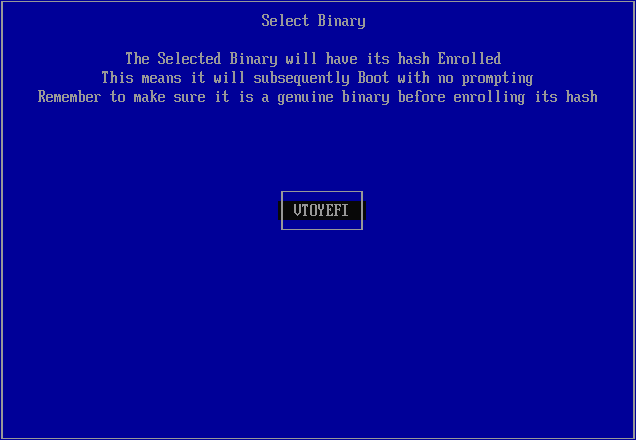 Ventoy安全启动设置Secure Boot