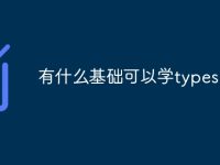 有什么基础可以学typescript-路由网