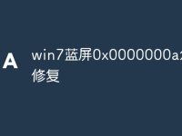 win7蓝屏0x0000000a怎么修复-路由网