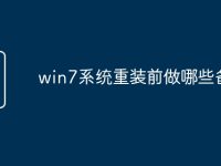 win7系统重装前做哪些备份-路由网