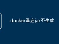 docker重启jar不生效-路由网