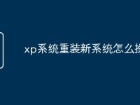 xp系统重装新系统怎么操作-路由网