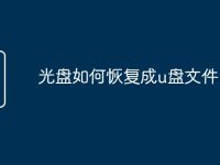 光盘如何恢复成u盘文件-路由网