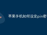 苹果手机如何设定pin密码-路由网