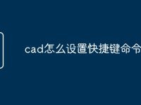 cad怎么设置快捷键命令视频-路由网