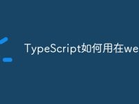 TypeScript如何用在web-路由网