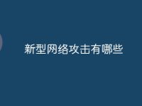 新型网络攻击有哪些-路由网