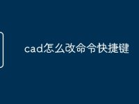 cad怎么改命令快捷键-路由网