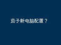 茄子新电脑配置？-路由网