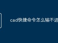 cad快捷命令怎么输不进去-路由网