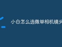 小白怎么选微单相机镜头-路由网