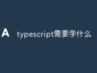 typescript需要学什么-路由网