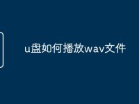u盘如何播放wav文件-路由网