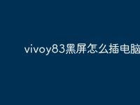 vivoy83黑屏怎么插电脑？-路由网