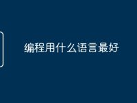 编程用什么语言最好-路由网
