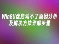 Win8U盘启动不了原因分析及解决方法详解步骤-路由网