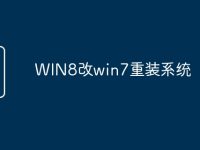 WIN8改win7重装系统-路由网