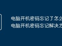 电脑开机密码忘记了怎么办 电脑开机密码忘记解决方法-路由网