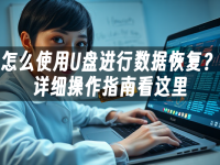 怎么使用U盘进行数据恢复?详细操作指南看这里-路由网
