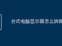 台式电脑显示器怎么拆卸-路由网