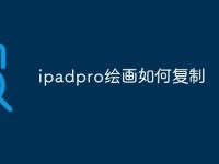 ipadpro绘画如何复制-路由网