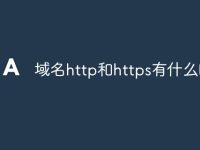 域名http和https有什么区别-路由网