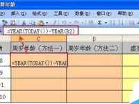 在excel中如何计算周岁.虚岁以及实际年龄?-路由网