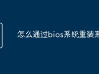 怎么通过bios系统重装系统-路由网