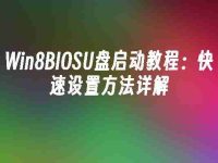 Win8BIOSU盘启动教程:快速设置方法详解-路由网