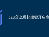 cad怎么用快捷键开启命令行-路由网