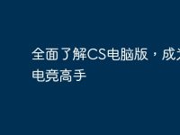 全面了解CS电脑版，成为CS电竞高手-路由网