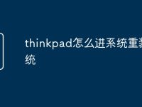 thinkpad怎么进系统重装系统-路由网
