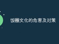 饭圈文化的危害及对策-路由网