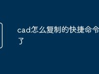 cad怎么复制的快捷命令用不了-路由网
