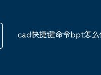 cad快捷键命令bpt怎么使用-路由网