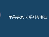 苹果手表16系列有哪些-路由网