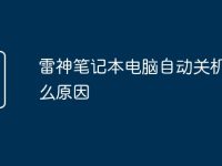 雷神笔记本电脑自动关机是什么原因-路由网
