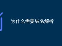为什么需要域名解析-路由网