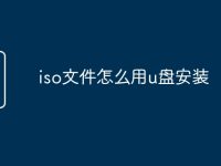 iso文件怎么用u盘安装-路由网