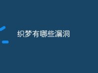 织梦有哪些漏洞-路由网