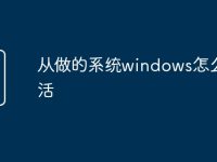 从做的系统windows怎么激活-路由网