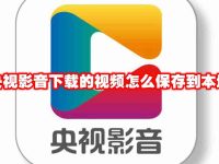 央视影音下载的视频怎么保存到本地-路由网