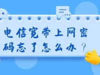 电信宽带上网密码忘了怎么办？请查看路由器背面或联系客服重置密码。-路由网